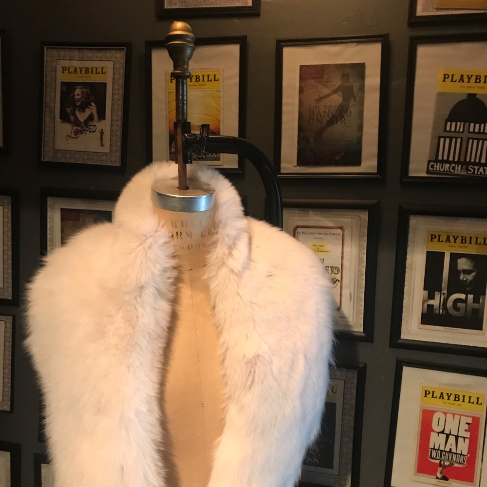 Snow White Mink shrug